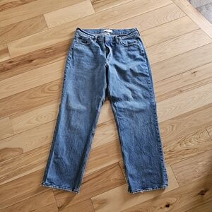 Abercrombie & Fitch Curve Love Baggy Jean